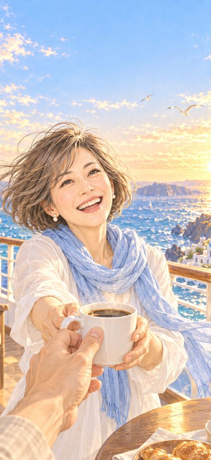 この人の目線から見た待ち受け